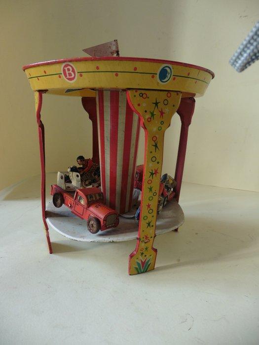Belloni - Blikken speelgoed - giostra carousel - 1940-1950 -, Antiek en Kunst, Antiek | Speelgoed