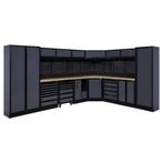 Werkplaatsmodule 4 Hoekmodule, Zakelijke goederen, Kantoor en Winkelinrichting | Magazijn, Stelling en Opslag, Verzenden