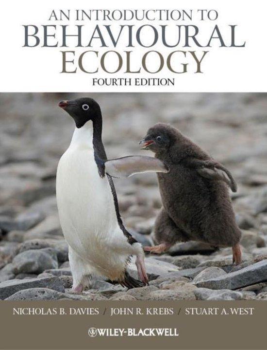 An introduction to behavioural ecology, 9781405114165, Boeken, Studieboeken en Cursussen, Zo goed als nieuw, Verzenden