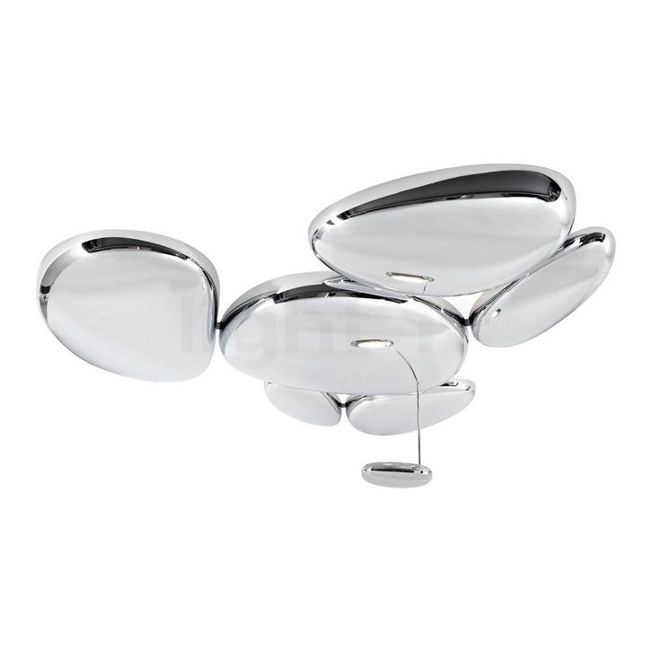 Artemide Skydro LED, chroom glimmend - 3.000 K (Verlichting), Huis en Inrichting, Lampen | Plafondlampen, Nieuw, Verzenden