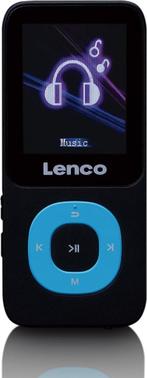 MP3 Speler met Bluetooth - Inc. 4GB SD - Blauw - LENCO - Xem, Verzenden, Zo goed als nieuw