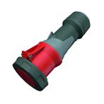 CEE 5-polig contra stekker - 63A 400V - P67 - Rood, Verzenden, Nieuw