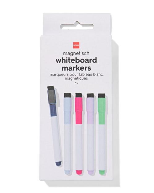 HEMA Whiteboard markers - 5 stuks, Diversen, Agenda's, Nieuw, Verzenden