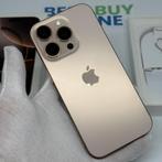 iPhone 16 Pro 128GB goud /krasvrij /96% batt /garantie, IPhone 16 Pro, 128 GB, Ophalen of Verzenden, Zo goed als nieuw