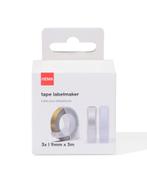 HEMA Navulset labelmaker tape 9mmx3m kleur - 3 stuks, Verzenden, Nieuw