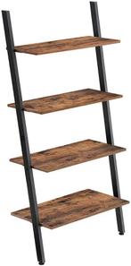 Hoppa! LLS43BX Ladderkast Bruin/Zwart van €38 voor €29, Huis en Inrichting, Kasten | Overige, Ophalen of Verzenden, Nieuw