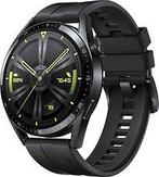 Huawei Watch GT 3 46 mm zwart met fluorelastomeer bandje, Verzenden, Gebruikt