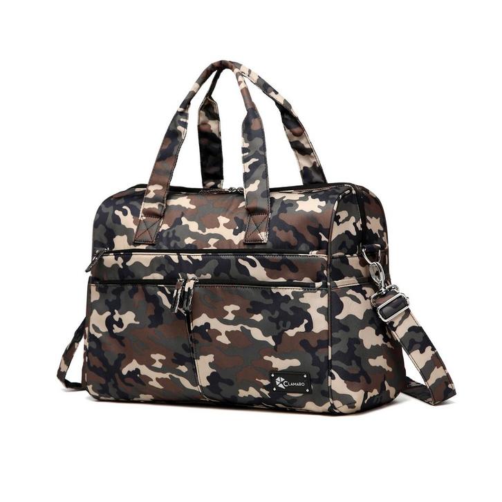 Clamaro - CLAMARO Luiertas 19-L Camouflage, Sieraden, Tassen en Uiterlijk, Tassen | Damestassen, Nieuw, Ophalen of Verzenden