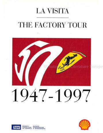 1997 FERRARI THE FACTORY TOUR BROCHURE ITALIAANS | ENGELS beschikbaar voor biedingen