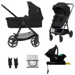 Kinderkraft Newly Pro Classic Black 4-in-1 Combi Kinderwagen, Kinderen en Baby's, Kinderwagens en Combinaties, Verzenden, Nieuw