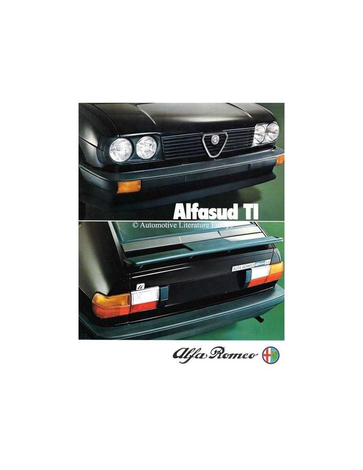 1980 ALFA ROMEO ALFASUD TI BROCHURE NEDERLANDS, Boeken, Auto's | Folders en Tijdschriften, Alfa Romeo