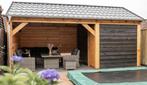 AANBIEDING! Zadeldak met schuur van 5x3m voor maar €5437!, Tuin en Terras, Ophalen of Verzenden, Nieuw, Veranda