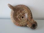 Oud-Romeins, Keizerrijk Terracotta Lamp, Antiek en Kunst