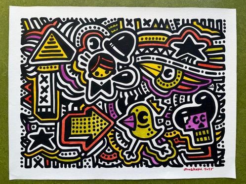 Ottograph (XX-XXI) - Worldwide XL, Antiek en Kunst, Kunst | Schilderijen | Modern