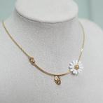 Kate Spade - Verguld - Halsketting - Bloem en Bij, Antiek en Kunst, Curiosa en Brocante
