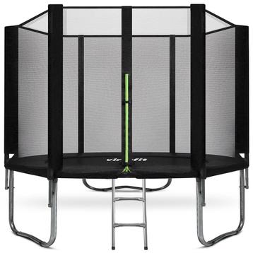 VirtuFit Trampoline met Veiligheidsnet - Zwart - 251 cm beschikbaar voor biedingen