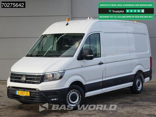 Volkswagen Crafter 177pk Automaat L3H3 Trekhaak Euro6 Airco, Auto's, Bestelauto's, Lease, Automaat, Financial lease, Wit, Volkswagen