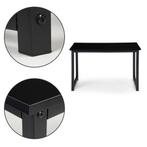 Ergonomisch bureau zwart - 120x60 cm - Ideaal voor thuisk..., Huis en Inrichting, Bureaus, Ophalen of Verzenden, Nieuw