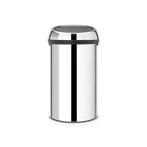 Brabantia Touch Bin 60 ltr - RVS, Huis en Inrichting, Woonaccessoires | Prullenbakken, Verzenden, Nieuw