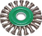 Roestvrij Stalen Ronde Borstel Gevlochten 125X14mm 22,2mm, Verzenden, Nieuw