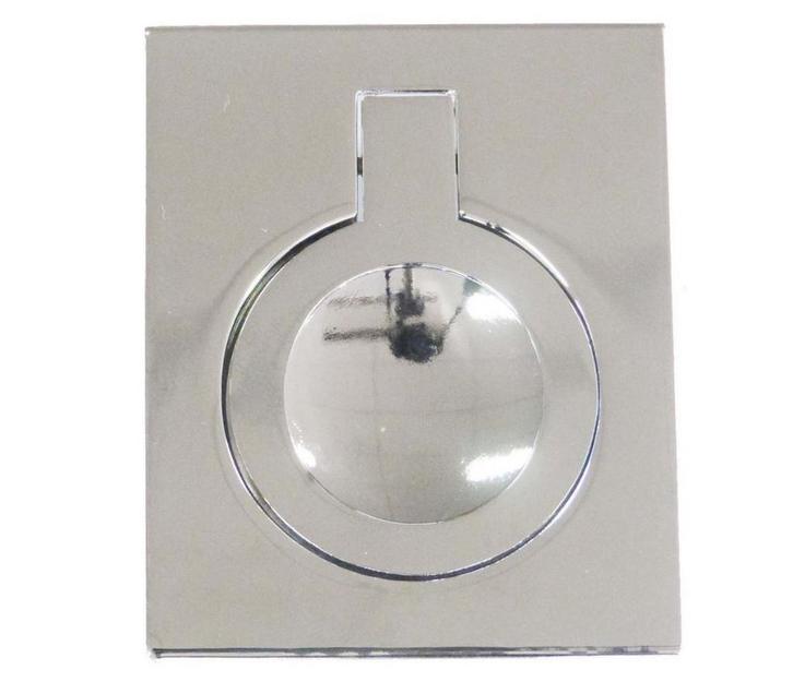 Luikring chroom 57x70 mm, Doe-het-zelf en Verbouw, Hang- en Sluitwerk, Verzenden