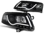 Koplampen Audi A6 4F 04-07 real DRL Evo Zwart HID Xenon, Ophalen of Verzenden, Nieuw