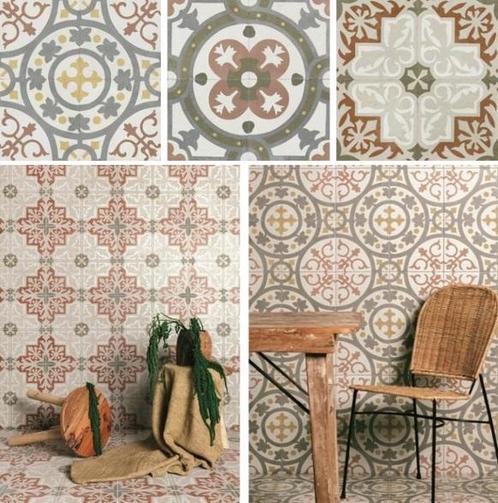 Vintage tegels - Portugese tegels - Peronda tegels, Doe-het-zelf en Verbouw, Tegels, 40 tot 60 cm, 40 tot 60 cm, 10 m² of meer