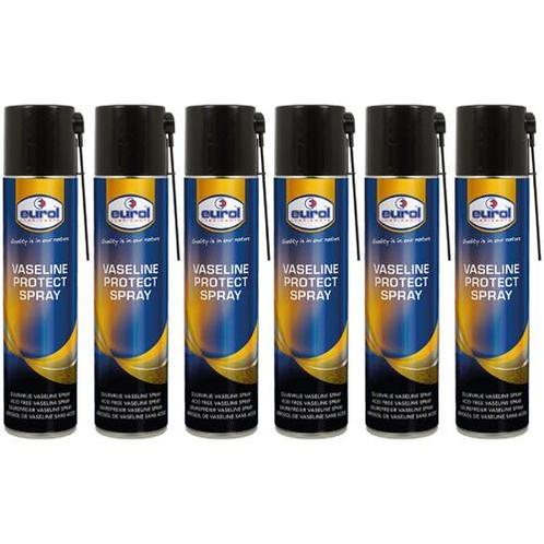 Eurol Vaseline Protect Spray 6 X 400Ml, Computers en Software, Laptop-opladers, Verzenden