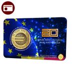 België 2,5 euromunt 2022 ‘20 jaar euromunt BU in coincard, Postzegels en Munten, Verzenden