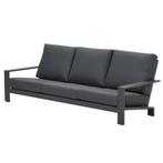 Lincoln 3-zitsbank aluminium antraciet, Tuin en Terras, Ophalen of Verzenden, Nieuw, Aluminium