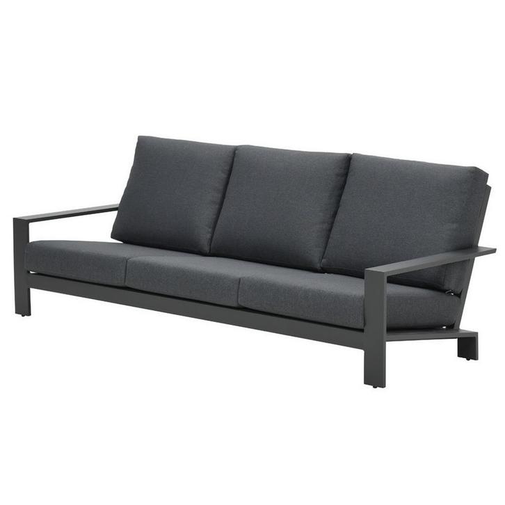Lincoln 3-zitsbank aluminium antraciet, Tuin en Terras, Tuinsets en Loungesets, Nieuw, Aluminium, Ophalen of Verzenden