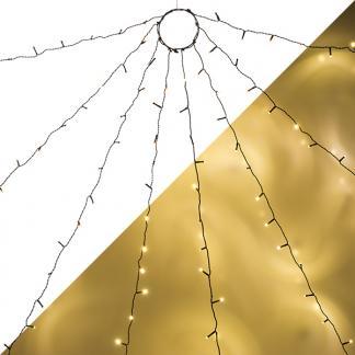 Kerstverlichting | Lichtmantel kerstboom | 8 x 2.4 meter |, Diversen, Kerst, Nieuw, Verzenden