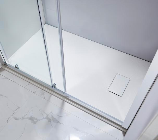 SALE - Numa 140x90 cm - Mat wit - Douchebak -, Doe-het-zelf en Verbouw, Sanitair, Nieuw, Ophalen of Verzenden