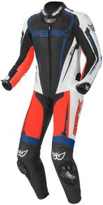 Berik Race-X Zwart Wit Rood Blauw 1-Delig Motorpak, Nieuw met kaartje, Overall, Berik, Heren