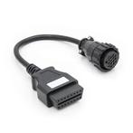 Scania 16 Pins OBD1 - 16 Pins OBD2 Verloopkabel Vrachtwagen, Verzenden, Nieuw