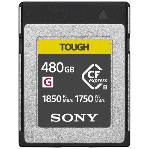 Sony CFexpress Memory Card Type B 480GB, Audio, Tv en Foto, Fotografie | Geheugenkaarten, Overige typen, Nieuw, Ophalen of Verzenden