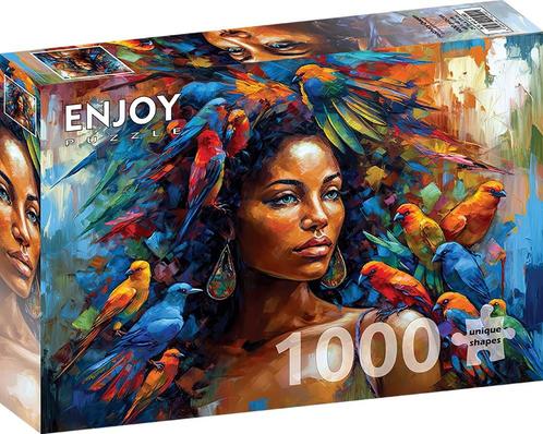 Feathery Queen Puzzel (1000 stukjes) | Enjoy Puzzle -, Hobby en Vrije tijd, Denksport en Puzzels, Nieuw, Verzenden