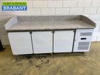 RVS Pizzawerkbank Pizzatafel Saladette 202 cm 230V Horeca, Ophalen of Verzenden, Nieuw zonder verpakking