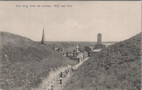 WIJK AAN ZEE - Een weg door de Duinen, Verzamelen, Ansichtkaarten | Nederland, Verzenden
