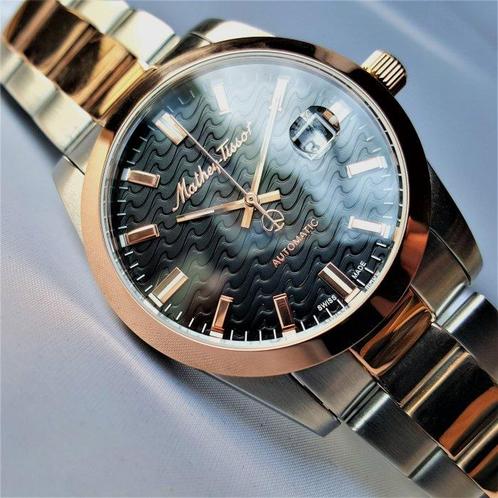 Mathey-Tissot - Swiss Automatic - Cyclops Loupe - Gold - New, Sieraden, Tassen en Uiterlijk, Horloges | Heren
