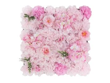 Flowerwall, 4x panelen kunstbloemen decoratie (KHSQ017) beschikbaar voor biedingen