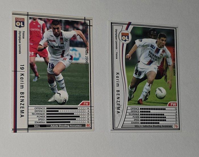 Karim Benzema. 2 Rookie Cards. 2005-2006 / 2006-2007. Panini, Verzamelen, Stickers