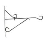 Muurhaak | Nature | 35 x 28.5 centimeter (Smeedijzer, Zwart), Tuin en Terras, Verzenden, Nieuw
