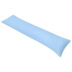 vidaXL Zijslaapkussen 40x145 cm blauw, Huis en Inrichting, Verzenden, Nieuw, Blauw