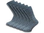 6 paar Werksokken - Heavy - Gemêleerd - Grijs, Kleding | Heren, Sokken en Kousen, Verzenden, Nieuw