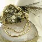 Gouden slangenschakel ketting, Ophalen of Verzenden, Gebruikt, Overige kleuren, Goud