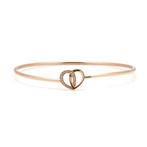 Montblanc - Ring MontBlanc 18kt roze gouden hartvormige