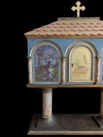 Oud kerkelijk sagrario - 130 cm - Hout - 1940-1950, Antiek en Kunst