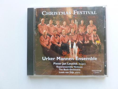 Urker Mannen Ensemble - Christmas Festival (met Louis van Di, Cd's en Dvd's, Cd's | Religie en Gospel, Verzenden