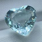 Zonder Minimumprijs - 1 pcs Blauw Aquamarijn - 9.68 ct -, Sieraden, Tassen en Uiterlijk, Edelstenen, Nieuw
